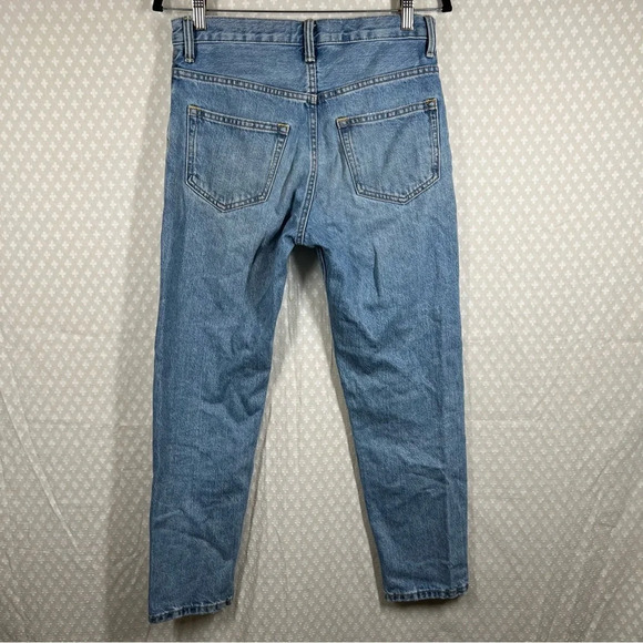 Everlane Light Wash High Rise Boyfriend Jeans - Picture 5 of 6